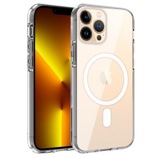 carcasa-cool-para-iphone-13-pro-max-magnetica-transparente