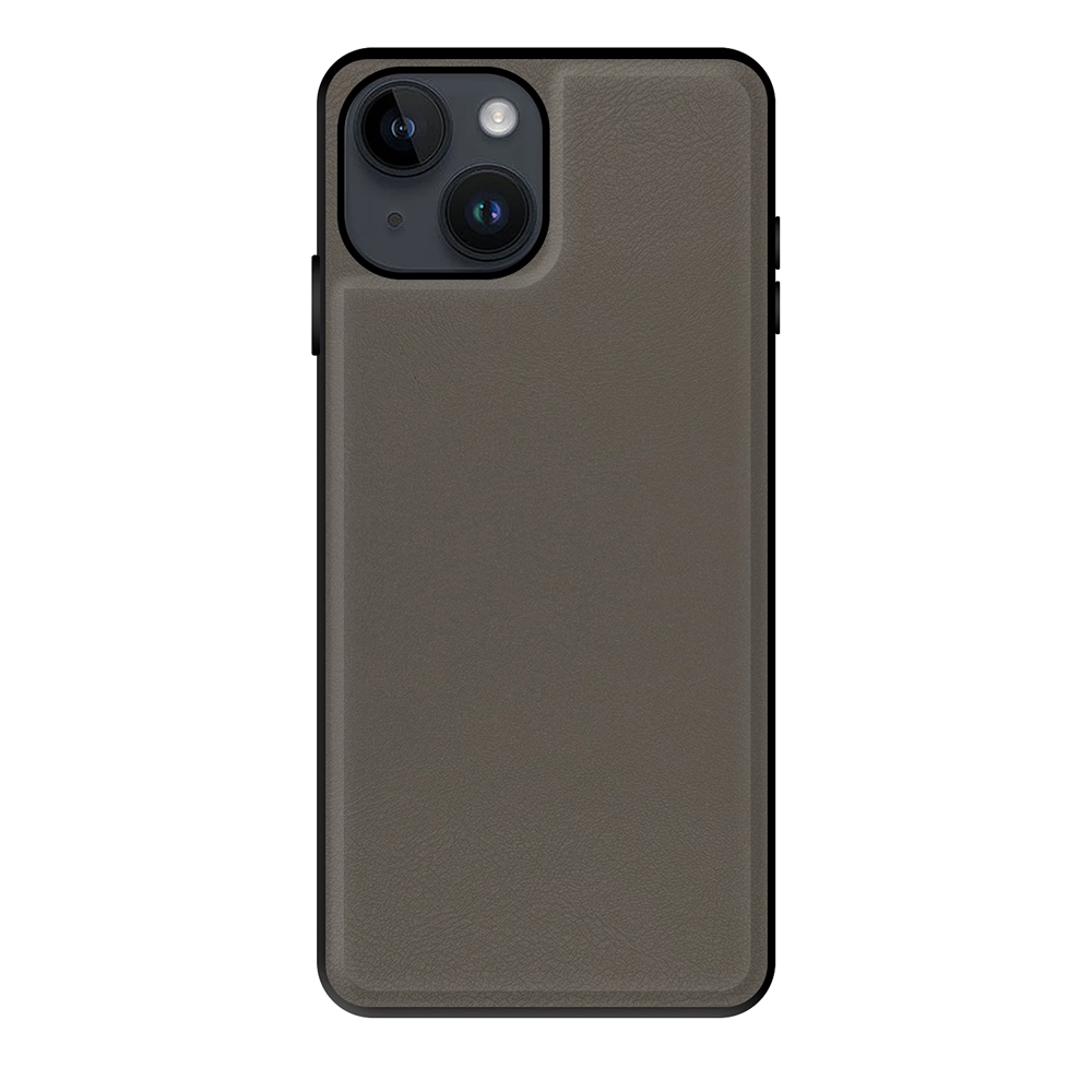 carcasa-antigolpes-de-piel-para-iPhone-14-gris