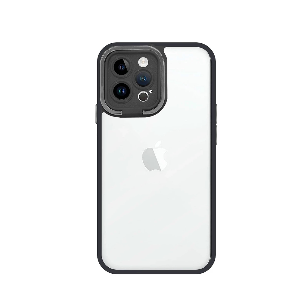 carcasa-premium-antigolpes-con-soporte-y-borde-cámara-para-iPhone-14-Pro-negra